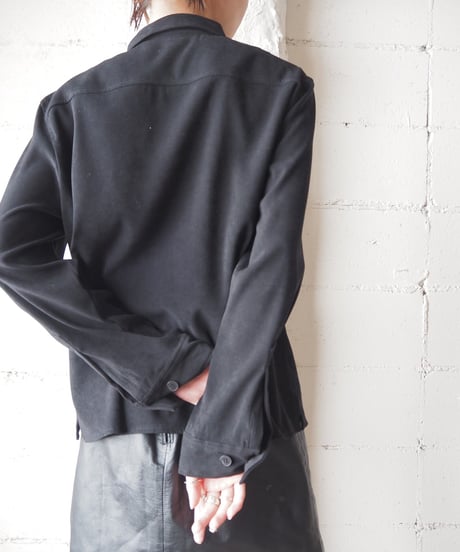 Suede Basic Shirt BK