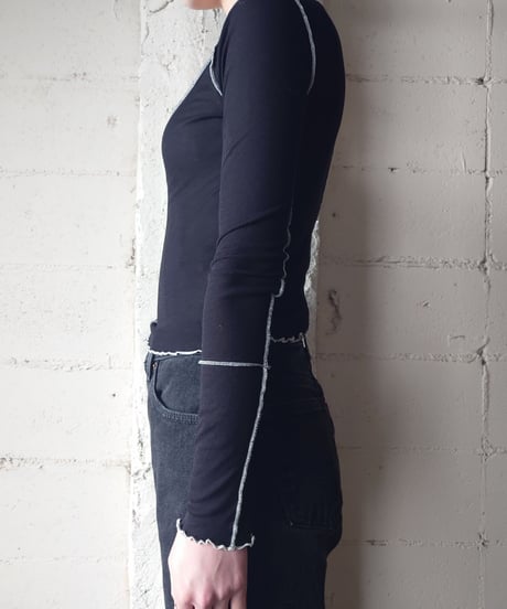 Mellow Sheer Cutsewn BK