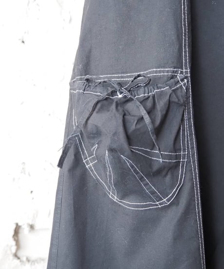 White Stitch Jumper Skirt BK