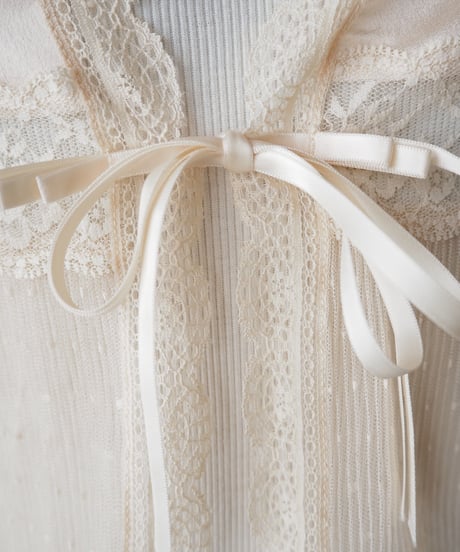 Christian Dior Pleated Lace Cardigan IV