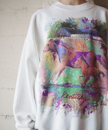 Horse Painting Sweat WH