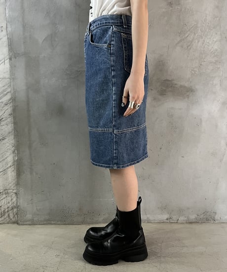 Levi's Middle Tight Design Denim Skirt BL