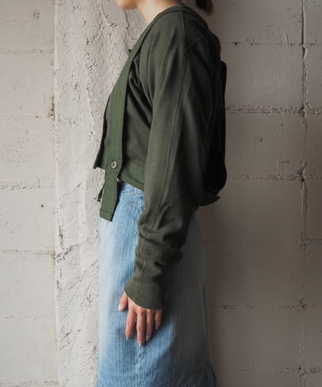 REMAKE Sweden Military Underpants Cardigan KA