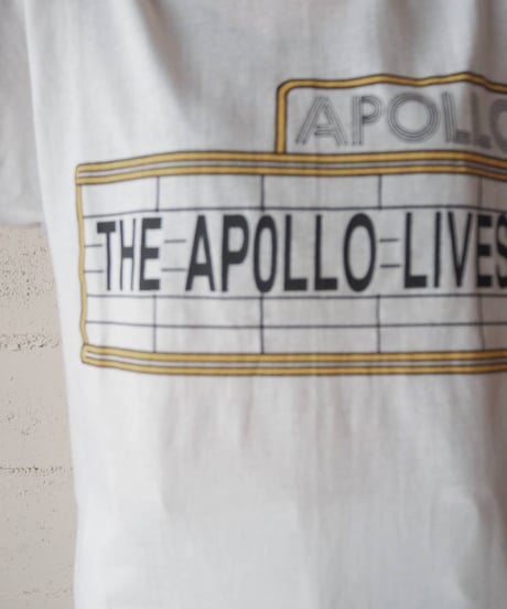 1980’s THE APOLLO LIVES Print Tee WHBKYE