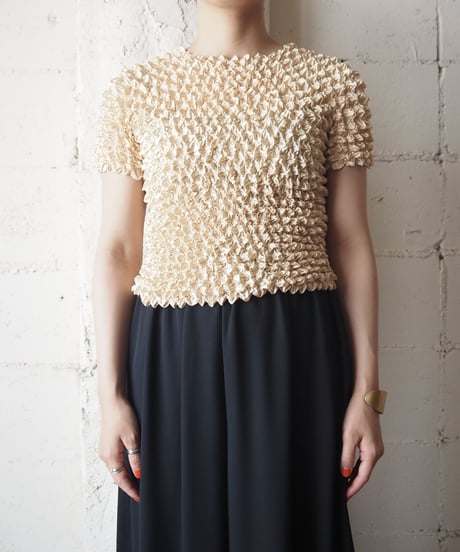 Short Sleeve Popcorn Tops BE