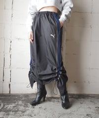 REMAKE PUMA Drawstring Track Skirt BKBLU