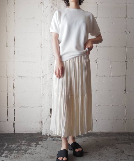 Soft Raglan Sleeve Tee WH