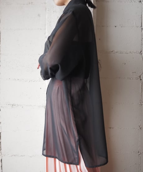 Basic Sheer Shirt BK