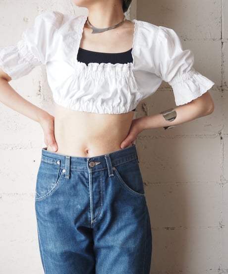 Cropped Tyrol Blouse WH