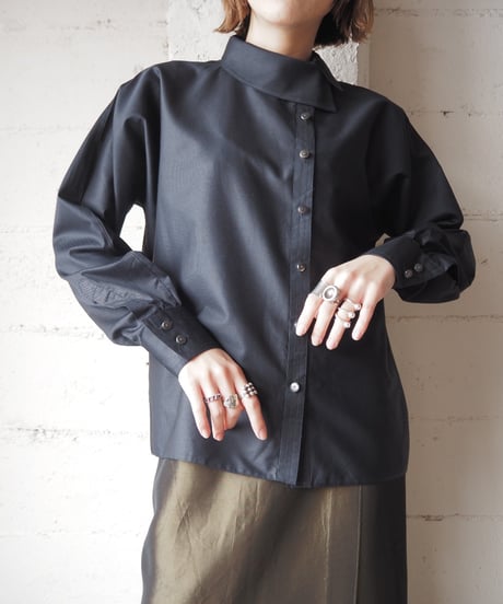 Design Collar Plane Shirts  BK
