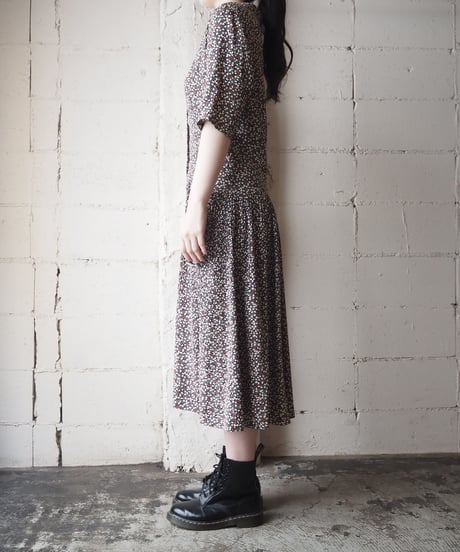 Small Flower Dress BK