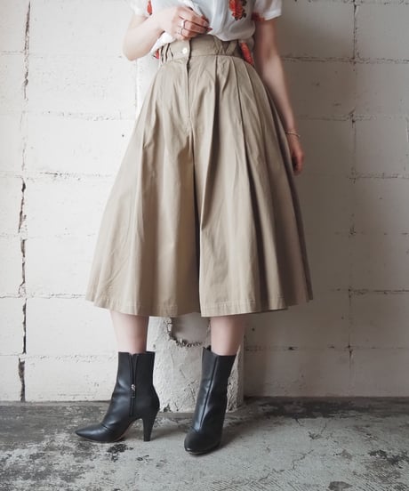 High Waist Volume Wide Pants BE