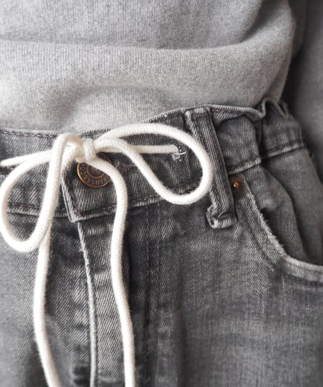 REMAKE Levi's 505 Crashed Draw String Denim GR