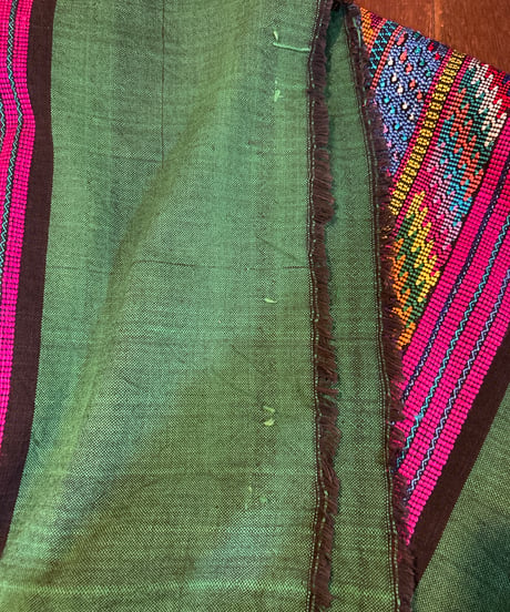 Huipil Embroidery 2way Poncho GN