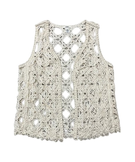 Tape Embroidery Vest IV