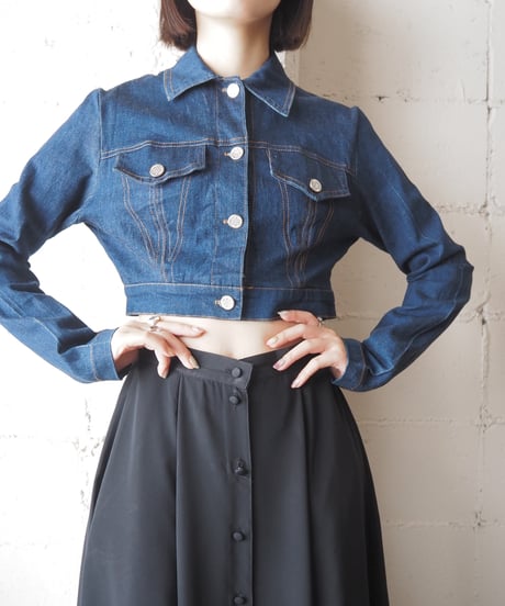 Cropped Denim Jacket BL