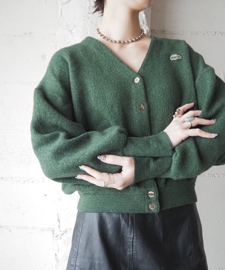 LACOSTE V Neck Cardigan GN