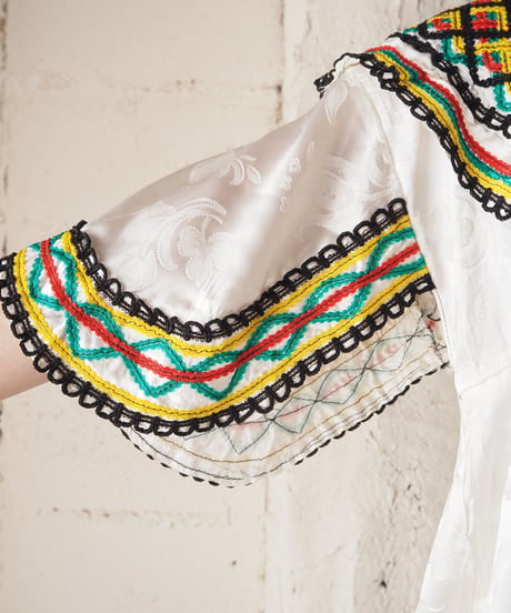1960's Vintage Embroidery Dress WHRE