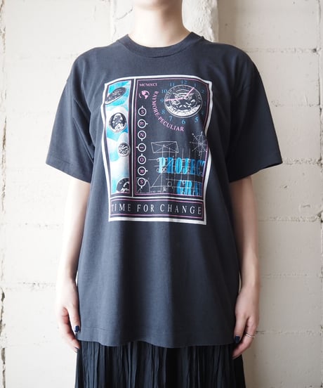 TIME FOR CHANGE Print Tee BK