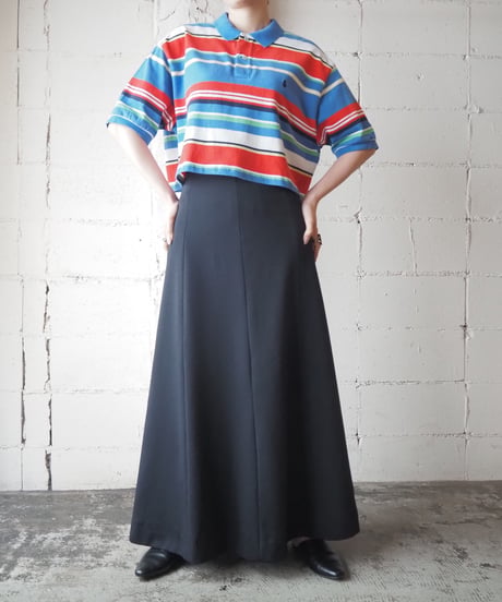 REMAKE Ralph Lauren Stripe Polo Shirt REBLWH
