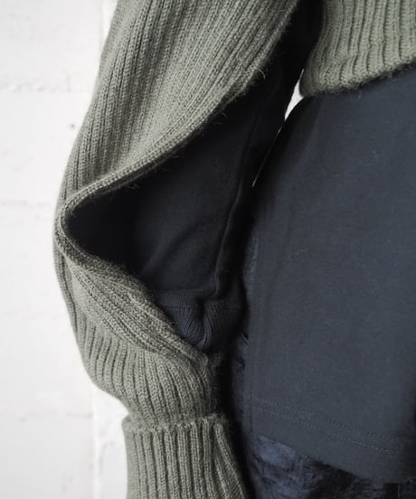 REMAKE Frilled Command Sweater KA