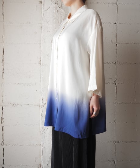 Gradation Silk Shirt WHPUR
