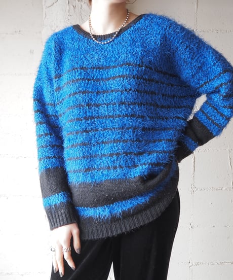 Calvin Klein Border Pattern Sweater BLBK
