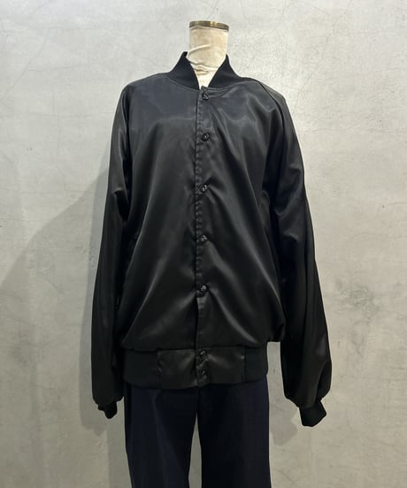 Snap Button Blouson Jacket BK