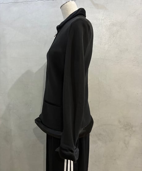 Jean Paul GAULTIER  FEMME Doughnut Collar W zip Jacket BK