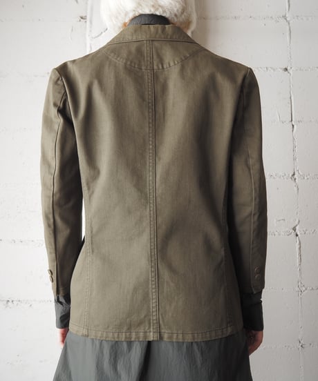 Y's Ribbed Design Tailored Jacket KA