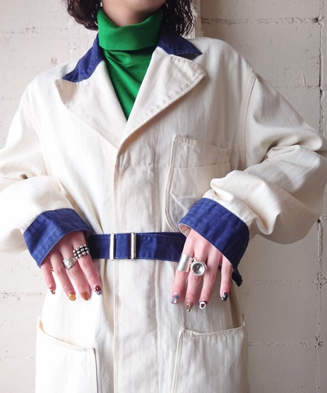 1960's Bicolor Work Coat IVNV