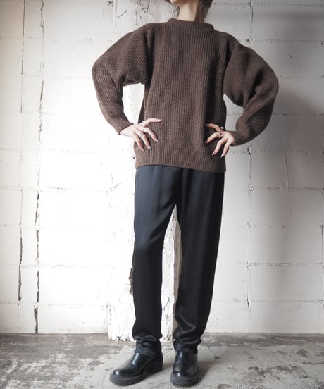 Wool Bulky Knit BR