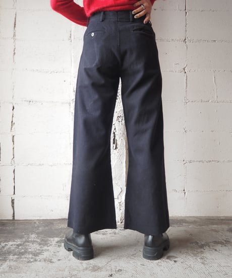 US NAVY 1960-70's Sailor Pants BK