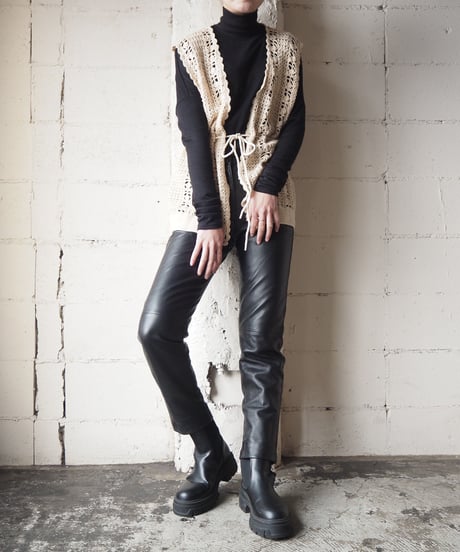 Crochet Knit Vest IV