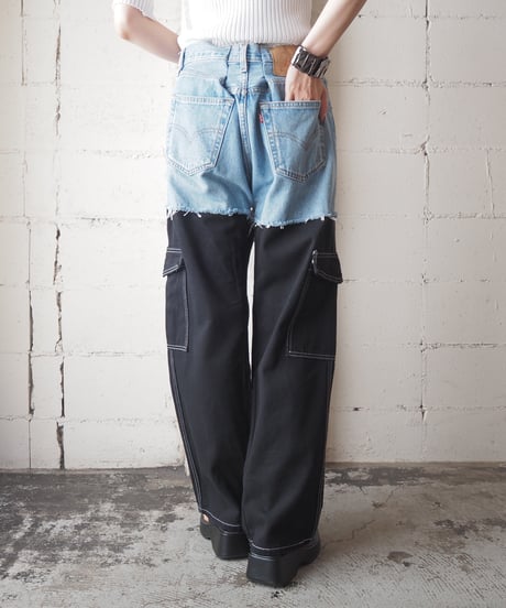 REMAKE Levi's×Cargo Docking Pants LBLBK