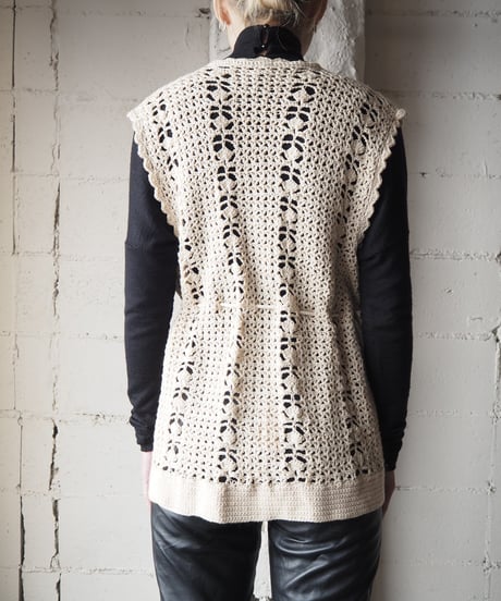 Crochet Knit Vest IV