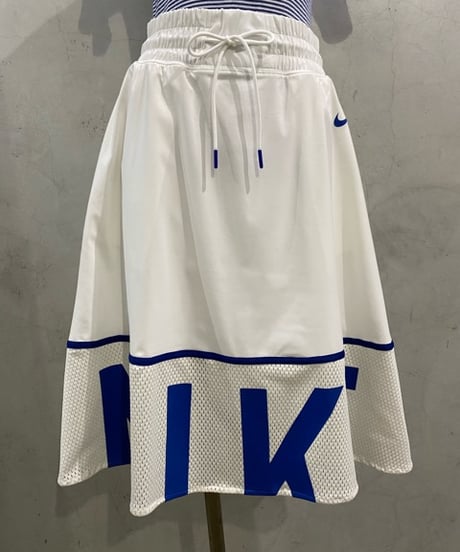NIKE Mesh Hem Flared Skirt WHBL