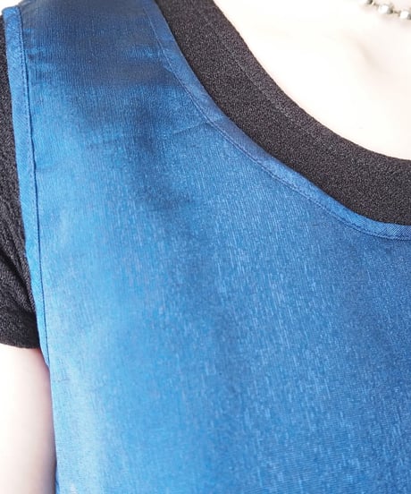 Sheer Organza Crop Top BL