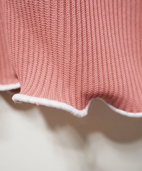 Frilled Hem Rib Tops PI