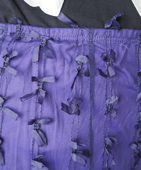Ribbon Tulle Skirt PUR