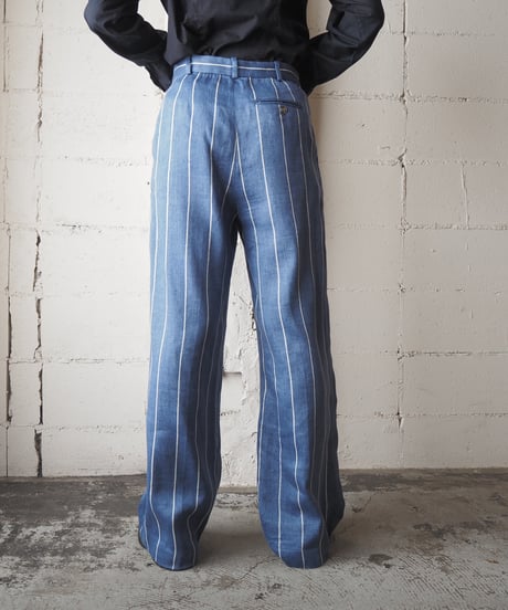 POLO Ralph Lauren Stripe Pants BL WH