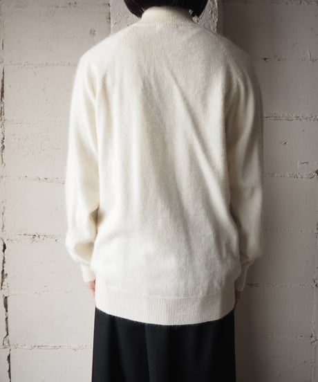 Angora Mix Many Button Knit IV