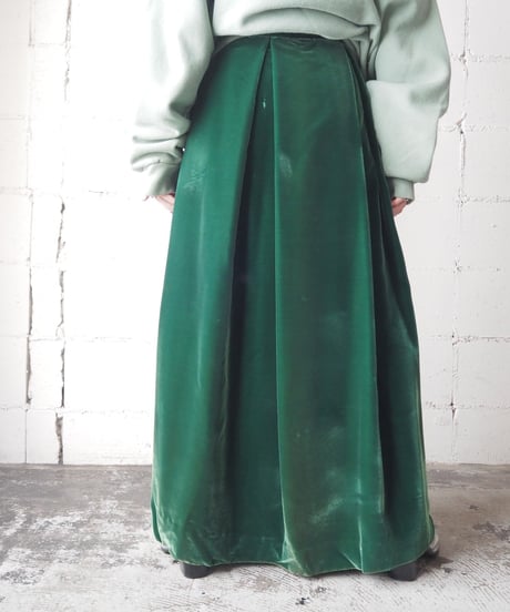 Velvet Flared Skirt GN