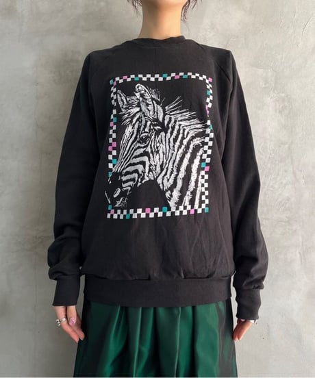 Zebra Printed Sweat BKWH