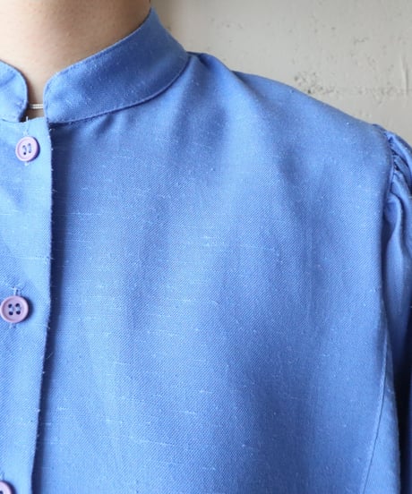 Stand Collar Design Blouse BL