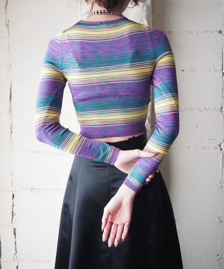 Front Design Multicolor Tops PURGNYE