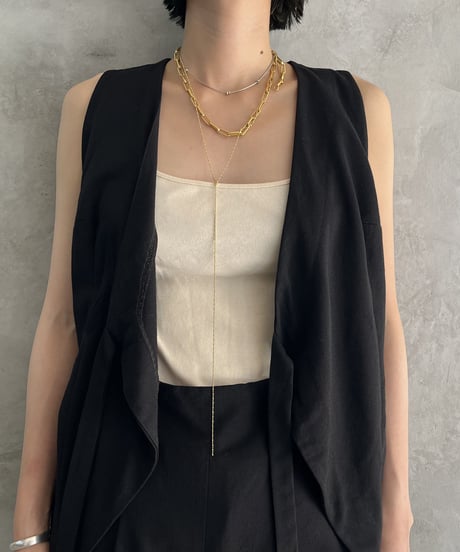 Design Belted No Sleeve Belted Dress BK