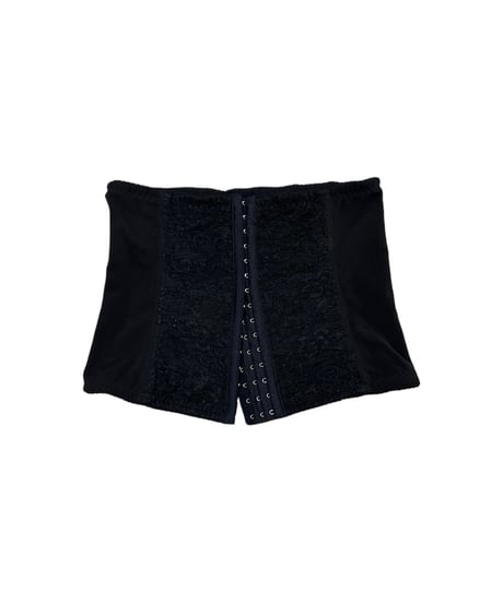 Front Lace Corset BK