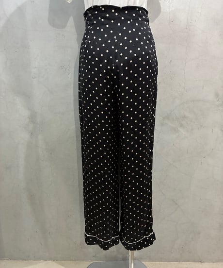 GANNI Polka Dot Pajama Pants BKWH