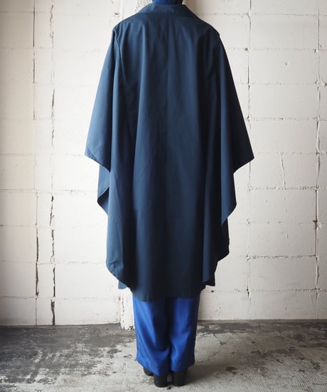 Open Collar Double Breasted Cape NV